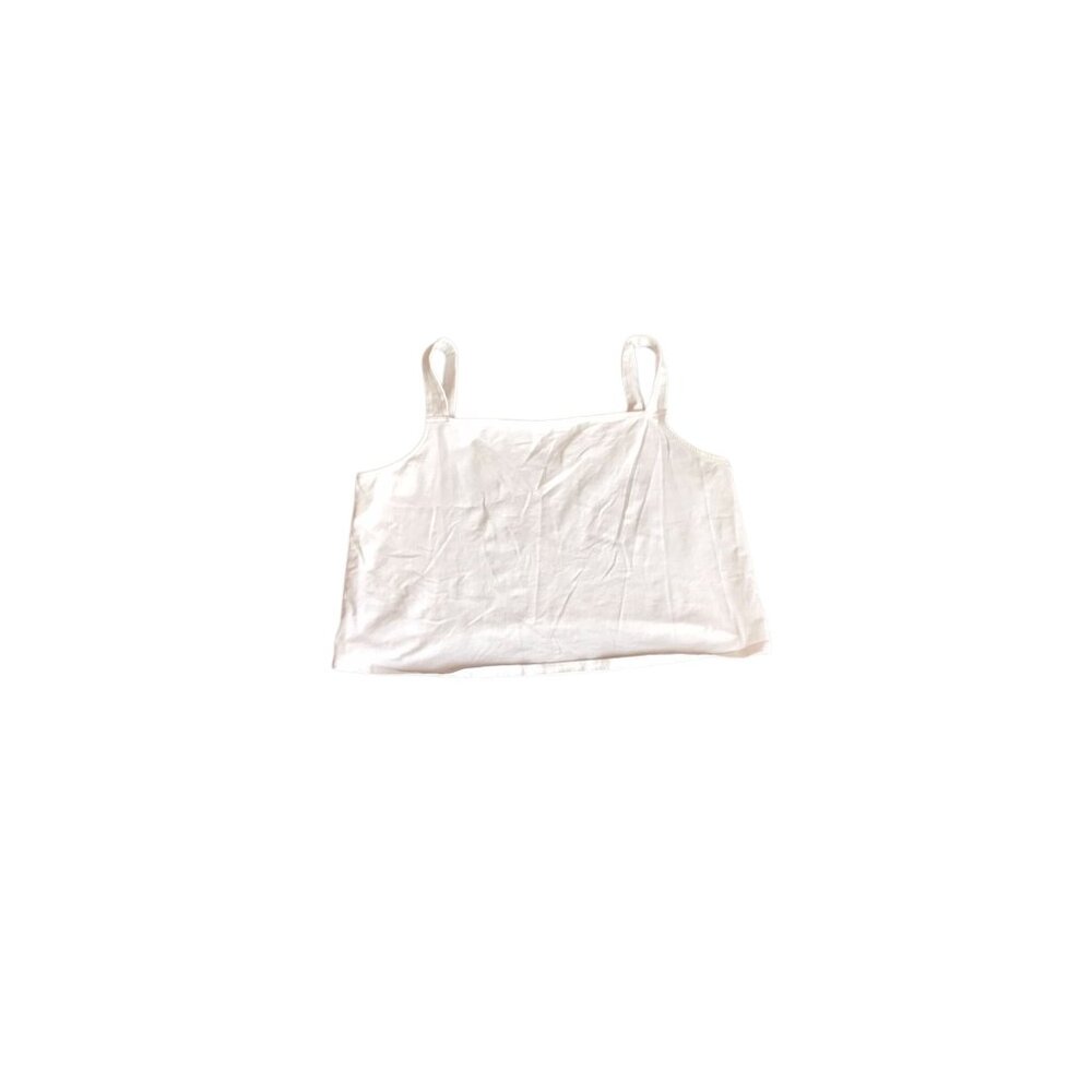 Torrid White Square Neck Crop Top